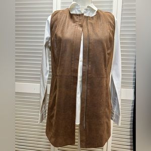 Chico’s faux suede vest